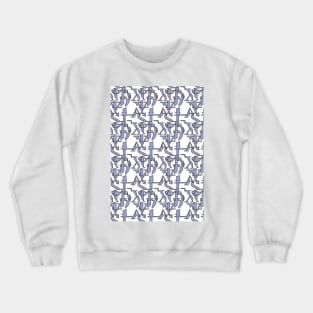 Dyslexia digital design Crewneck Sweatshirt